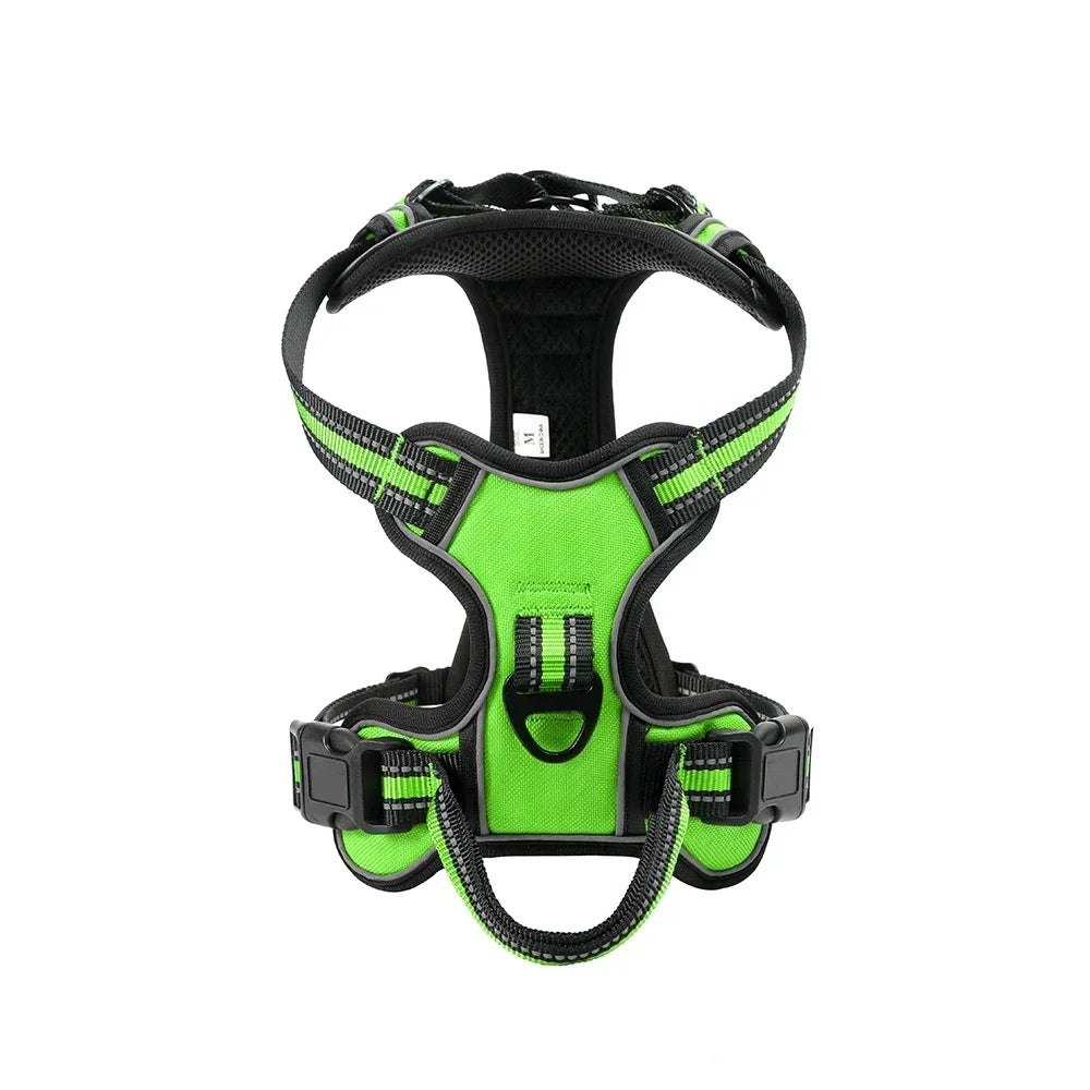 Adjustable Nylon Dog Harness Vest Reflective
