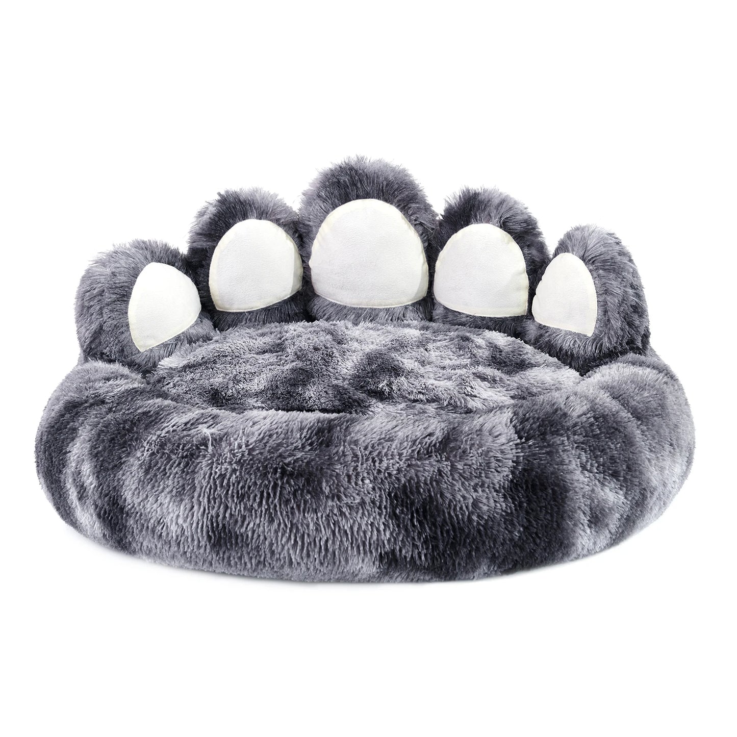 Cozy Comfy Pet Dog Bed Paw Shape Warm