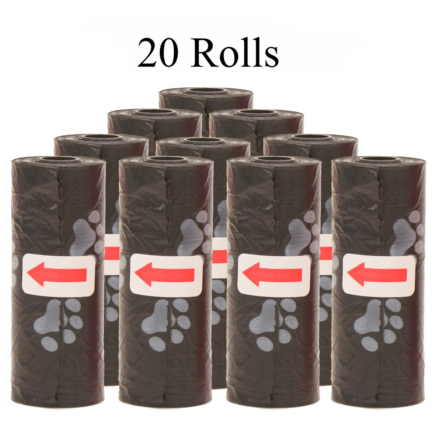 1-100 Rolls Dog Poop Bag Outdoor