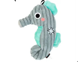 Plush Dog Toy Crab shark seahorse Bite Resistant Squeaky Toys Corduroy Dog Toys for  Dogs Puppy Pets Training Accessories