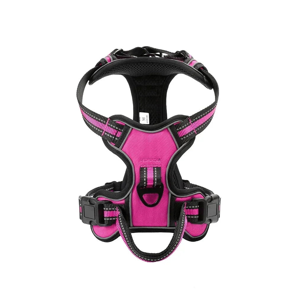 Adjustable Nylon Dog Harness Vest Reflective