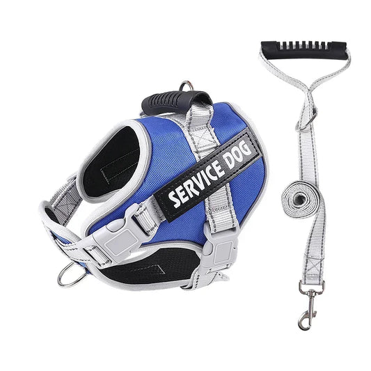 Service Dog Harness with Custom ID Tag Outdoor