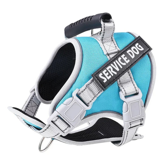 Service Dog Harness with Custom ID Tag Outdoor