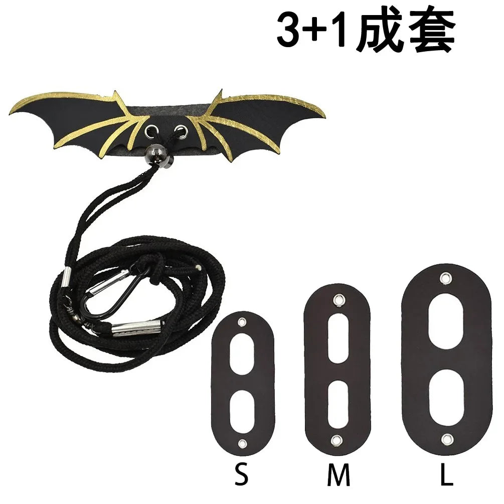 Multi Lizard Leash Harness Soft Padding Reptile Leather Dragon Wings Vest Top with Hook and Loop Small Animals Cute Clothes
