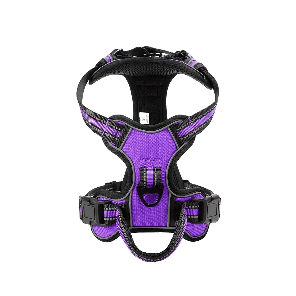 Adjustable Nylon Dog Harness Vest Reflective
