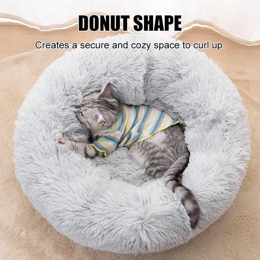 Fluffy Pets Dogs and Cat bed