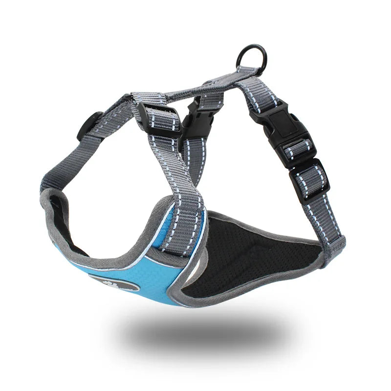 Medium Large Dog Chest Harness Explosion-proof Punch Vest Style Reflective Large Pet Carrier