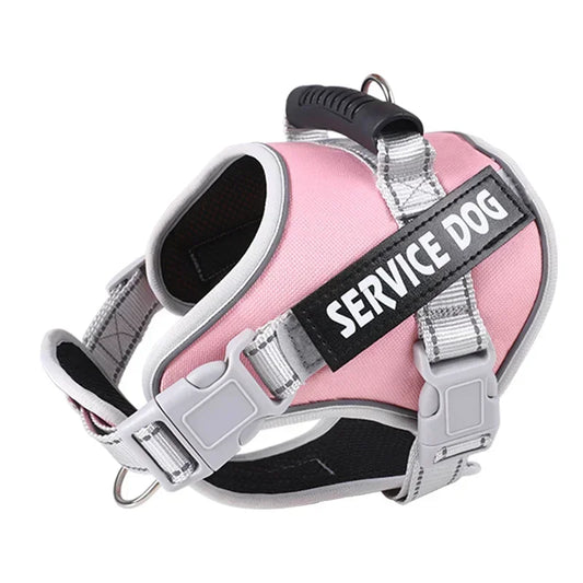 Service Dog Harness with Custom ID Tag Outdoor