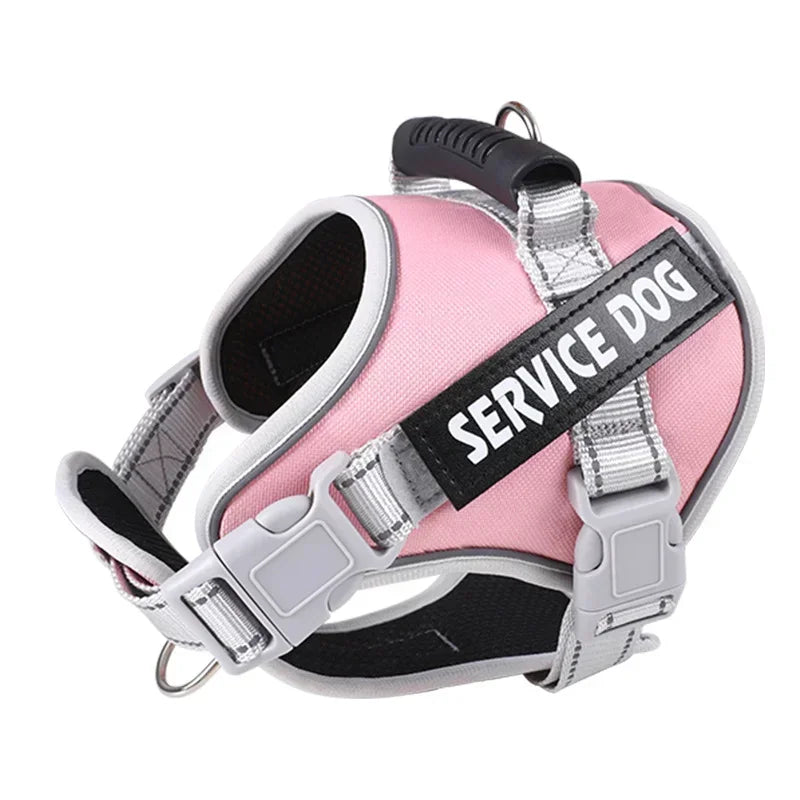 Service Dog Harness with Custom ID Tag Outdoor