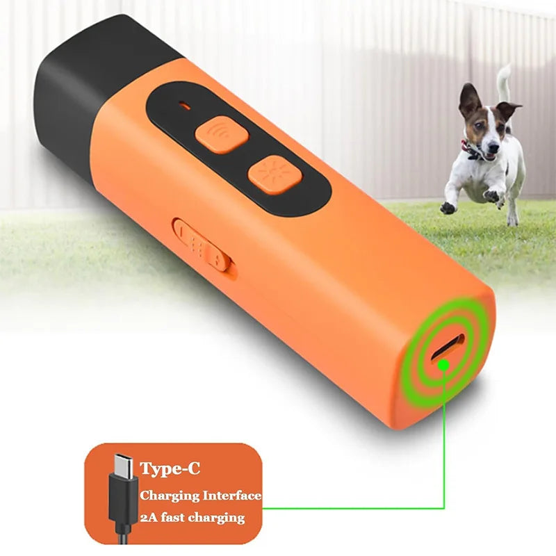 Ultrasonic Dog Repellent Bark Shield The Barkshield Pro Bark Shield Anti Bark Device For Dog With Hd Display And Led Flashlight