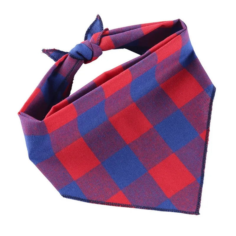 Fashion Dog Triangle Bandanas Animal Pattern Pet Triangle Scarf Adjustable Soft Bibs For Small Medium Large Dog Pet Accessories