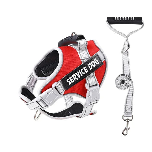 Service Dog Harness with Custom ID Tag Outdoor
