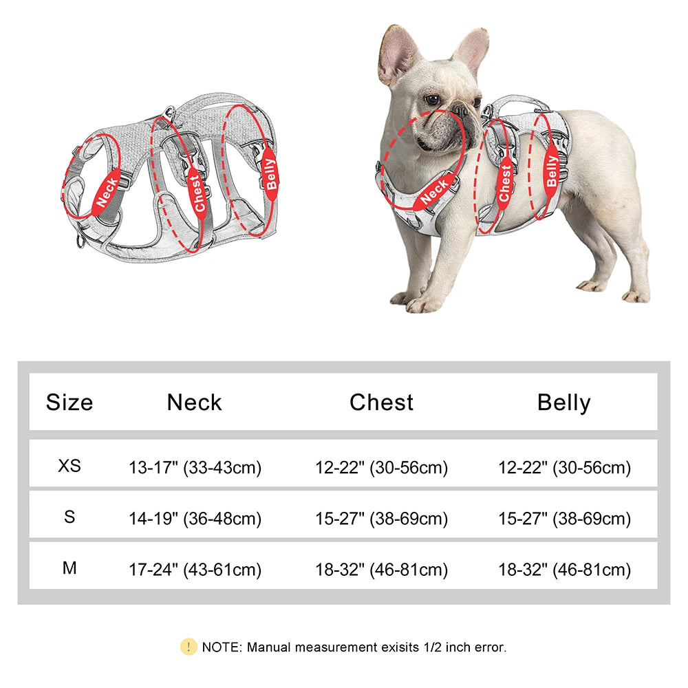 Nylon Pet Dog Harness Reflective Dog Harnesses