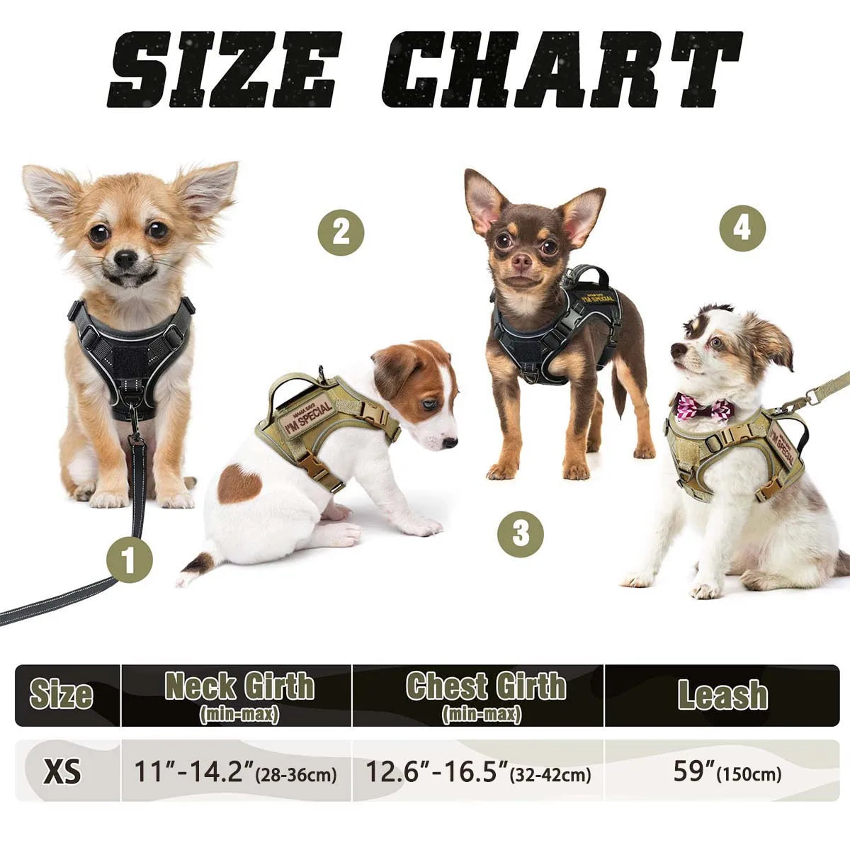 Tactical Dog Harness